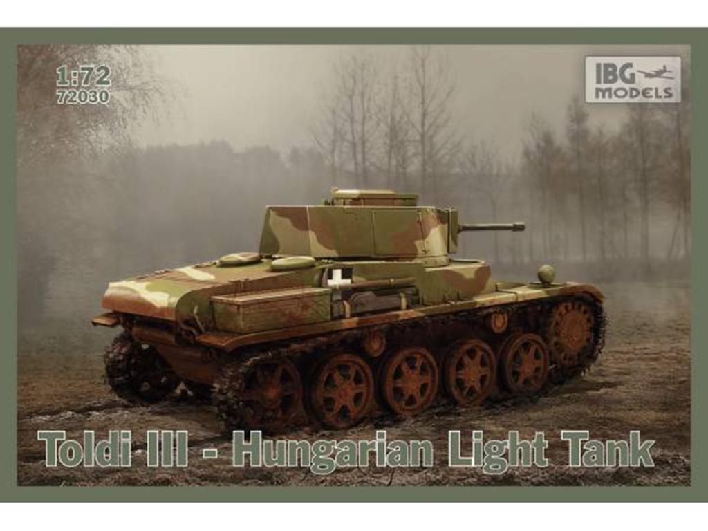 Toldi III Hungarian Light Tank (Vista 1)
