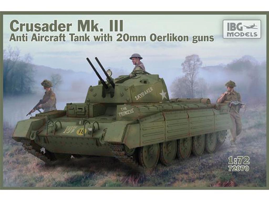 Crusader Anti Air Tank Mk. III with Oerlikon Guns (Vista 1)