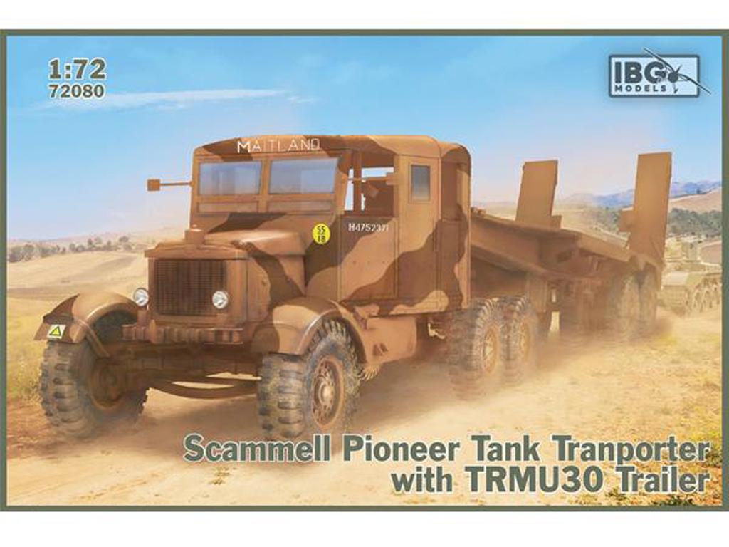Scammell Pioneer Tank Transporter with TRMU30 Trailer (Vista 1)