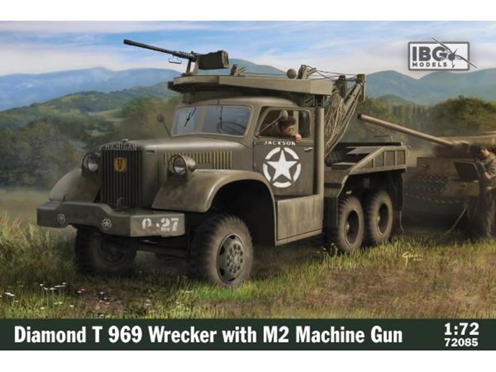 Diamond T 969 Wrecker with M2 Machine gun (Vista 1)