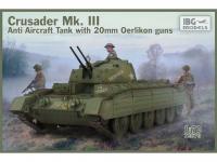 Crusader Anti Air Tank Mk. III with Oerlikon Guns (Vista 2)