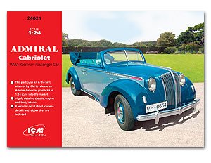 Admiral Cabriolet, WWII German Passenger  (Vista 1)