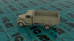 Typ L3000S, WWII German Truck  (Vista 3)