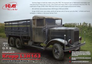 Krupp L3H163, WWII German Army Truck   (Vista 1)