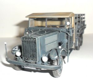 Krupp L3H163, WWII German Army Truck   (Vista 2)