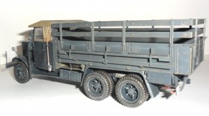 Krupp L3H163, WWII German Army Truck   (Vista 4)