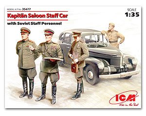 Kapitan Saloon Staff Car with Soviet Sta  (Vista 1)