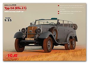 Typ G4 (Kfz.21), WWII German Staff Car  (Vista 1)