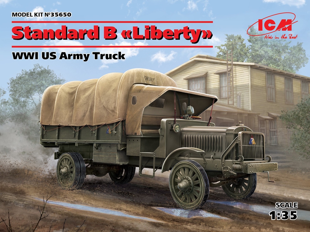 Standard B Liberty US Army Truck  (Vista 1)