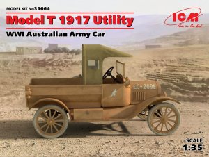 Model T 1917 Utility, WWI Australian Arm  (Vista 1)