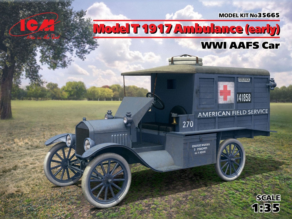 Model T 1917 Ambulanc1a  (Vista 1)