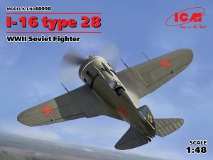 I-16 type 28, WWII Soviet Fighter  (Vista 1)