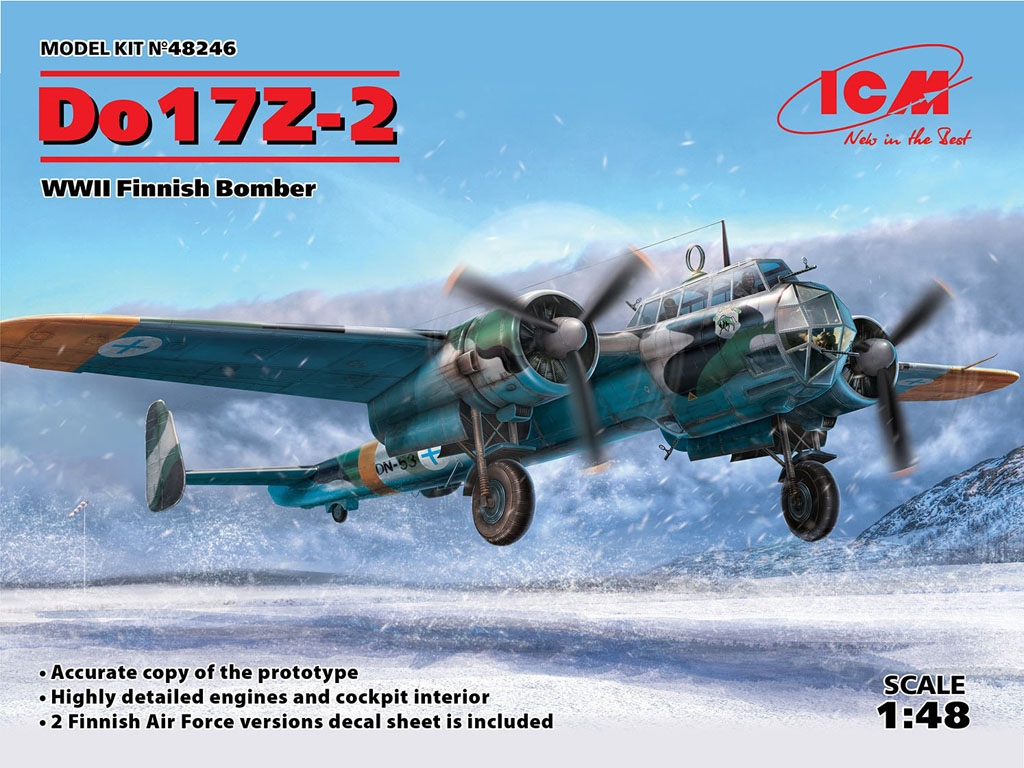 Do 17Z-2, Bombardero Finlandés  (Vista 1)