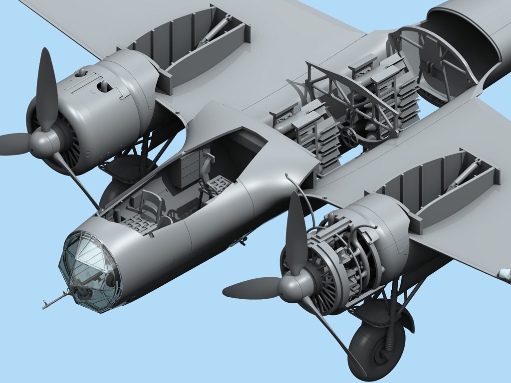 Do 17Z-2, Bombardero Finlandés  (Vista 4)