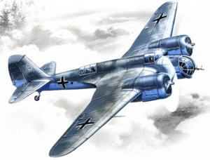 Avia B-71, WWII German Air Force Bomber  (Vista 1)