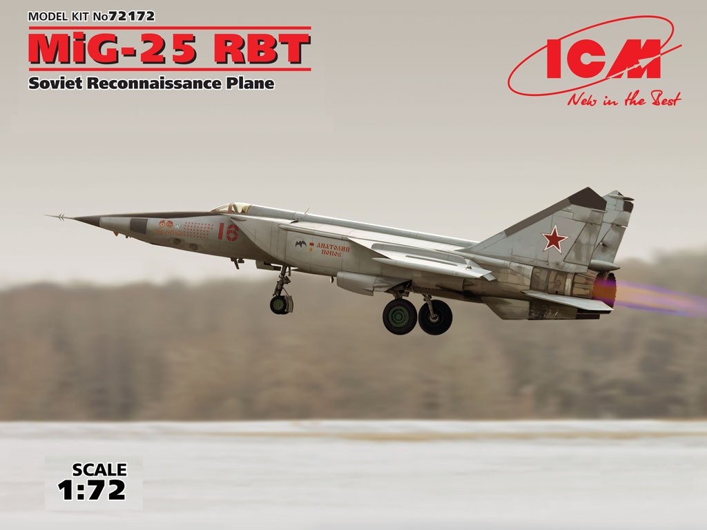 MiG-25 RBT, Soviet Reconnaissance Plane  (Vista 1)