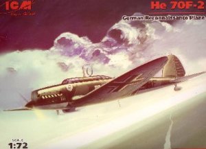 He 70F-2, German Reconnaissance Plane  (Vista 1)