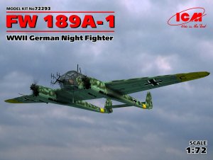 FW 189A-1, WWII German Night Fighter  (Vista 1)