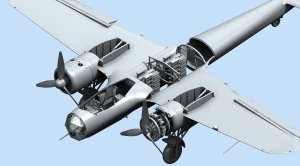 Do 17Z-2, WWII German Bomber  (Vista 5)