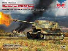 Marder I on FCM 36 base, WWII German Anti-Tank Self-Propelled Gun - Ref.: ICMM-35339