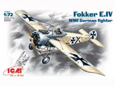 Fokker E-IV WWI German fighter  - Ref.: ICMM-72111