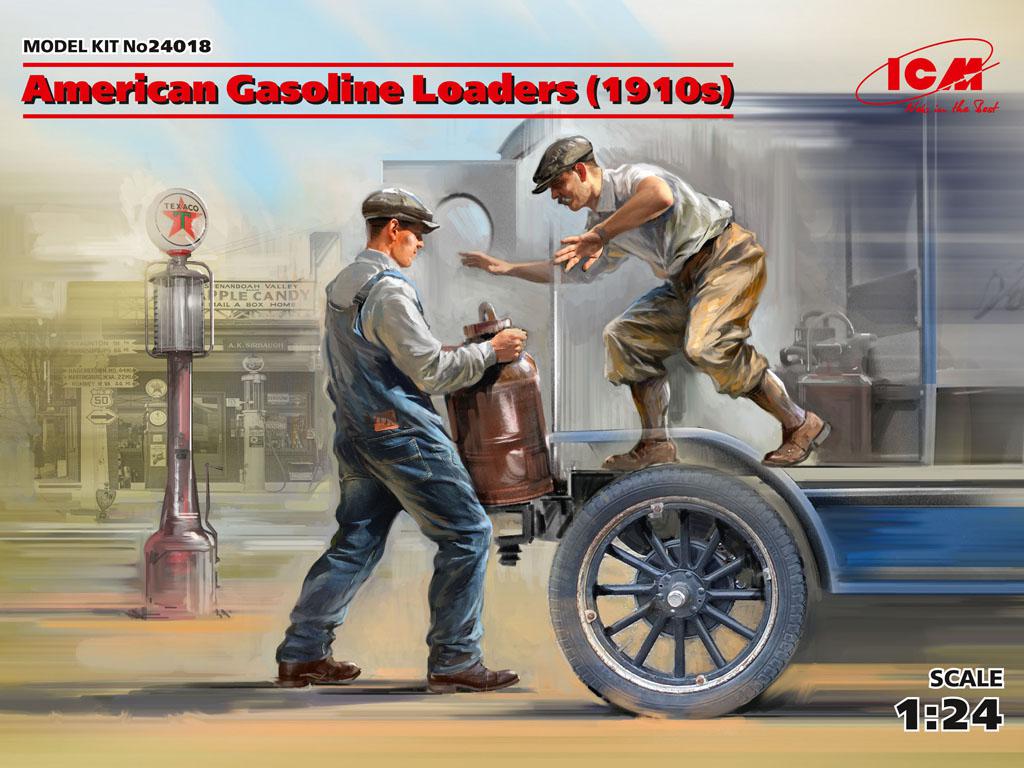 Cargadores de Gasolina Americanos 1910 (Vista 1)