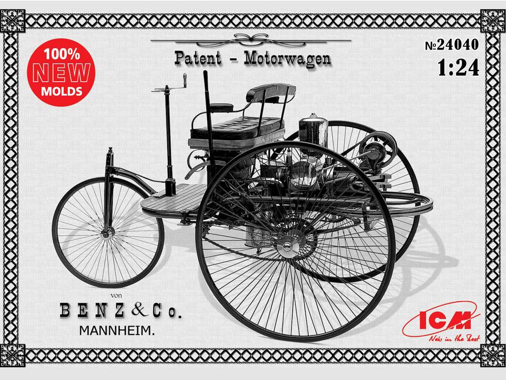 Benz Patent-Motorwagen 1886 (Vista 1)