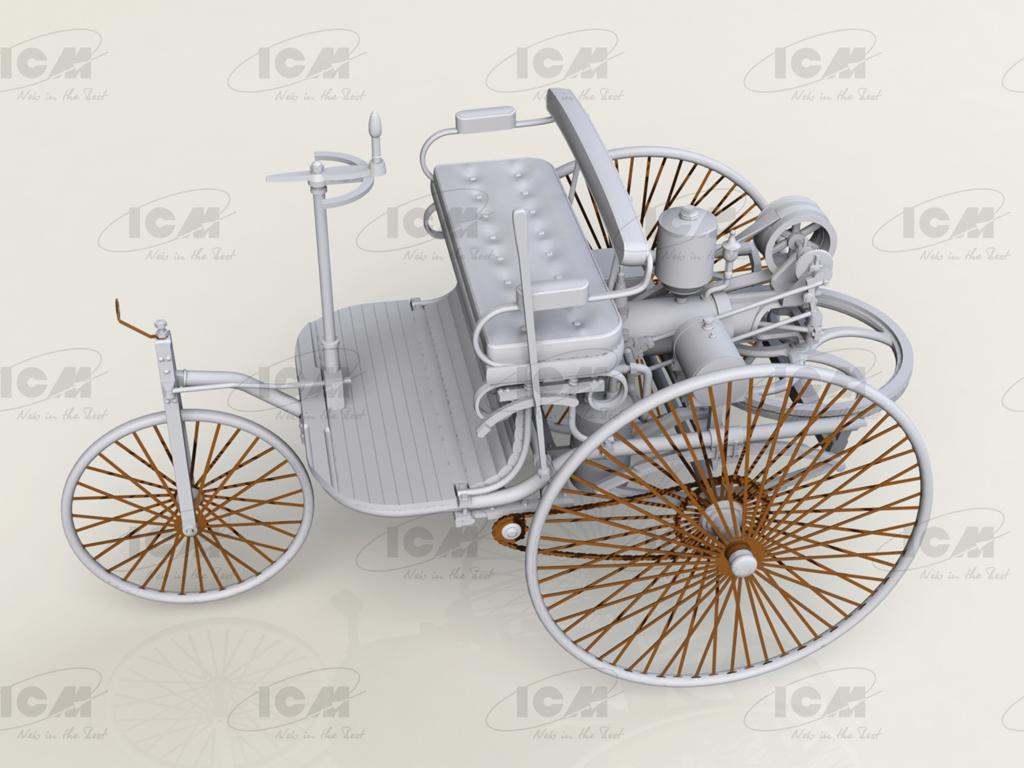 Benz Patent-Motorwagen 1886 (Vista 5)