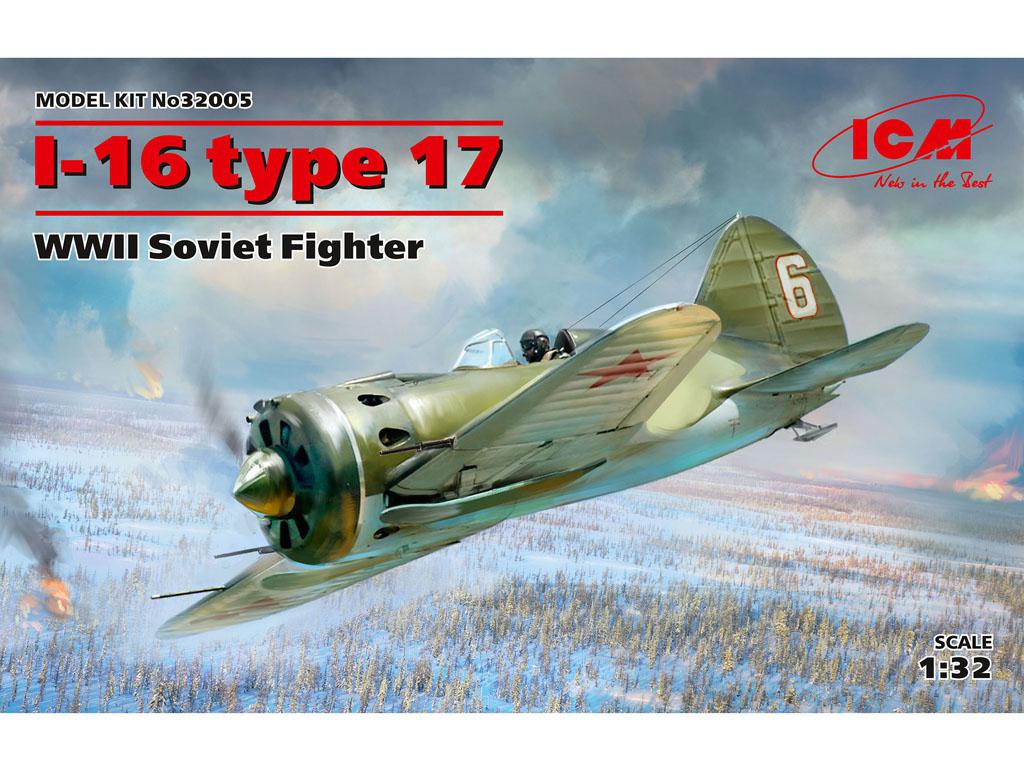 I-16 type 17, WWII Soviet Fighter (Vista 1)