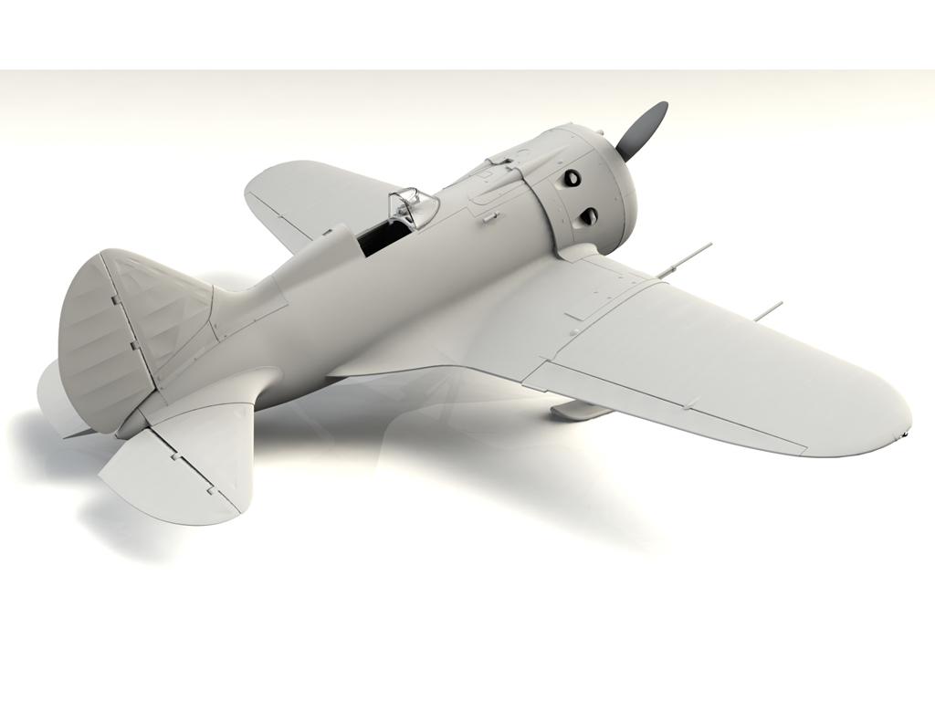 I-16 type 17, WWII Soviet Fighter (Vista 4)