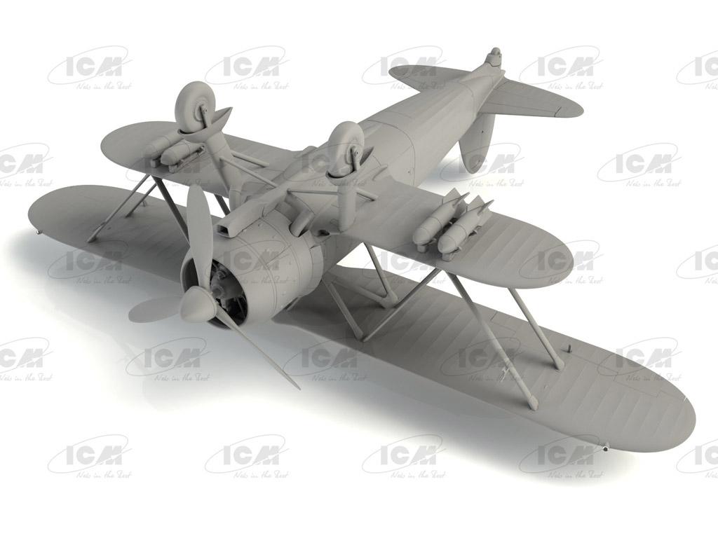 CR. 42 LW , WWII German Luftwaffe Ground Attack Aircraft (Vista 2)