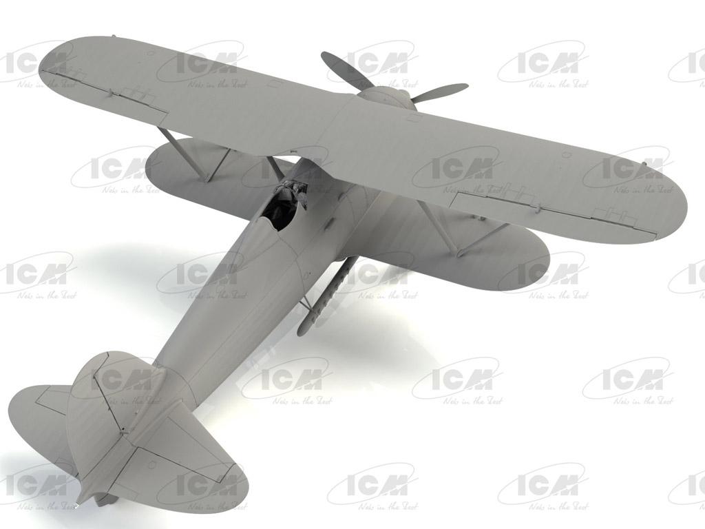 CR. 42 LW , WWII German Luftwaffe Ground Attack Aircraft (Vista 4)