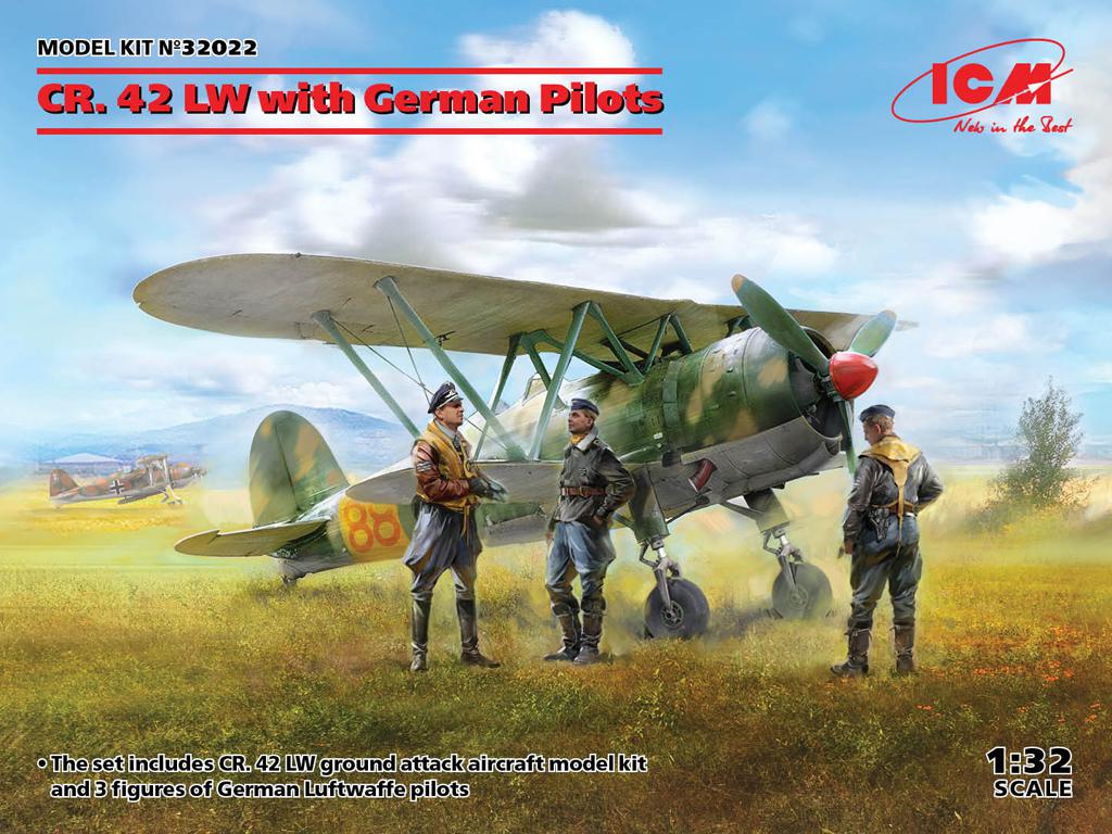 CR. 42 LW with German Pilots (Vista 1)