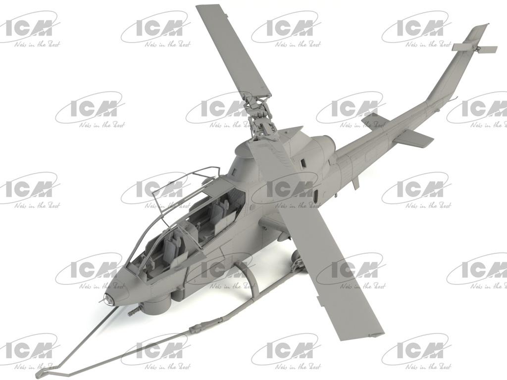 AH-1G Cobra (early production), US Attack Helicopter  (Vista 5)