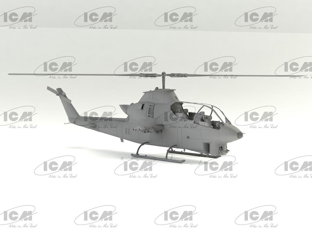 AH-1G Cobra with Vietnam War US Helicopter Pilots (Vista 3)