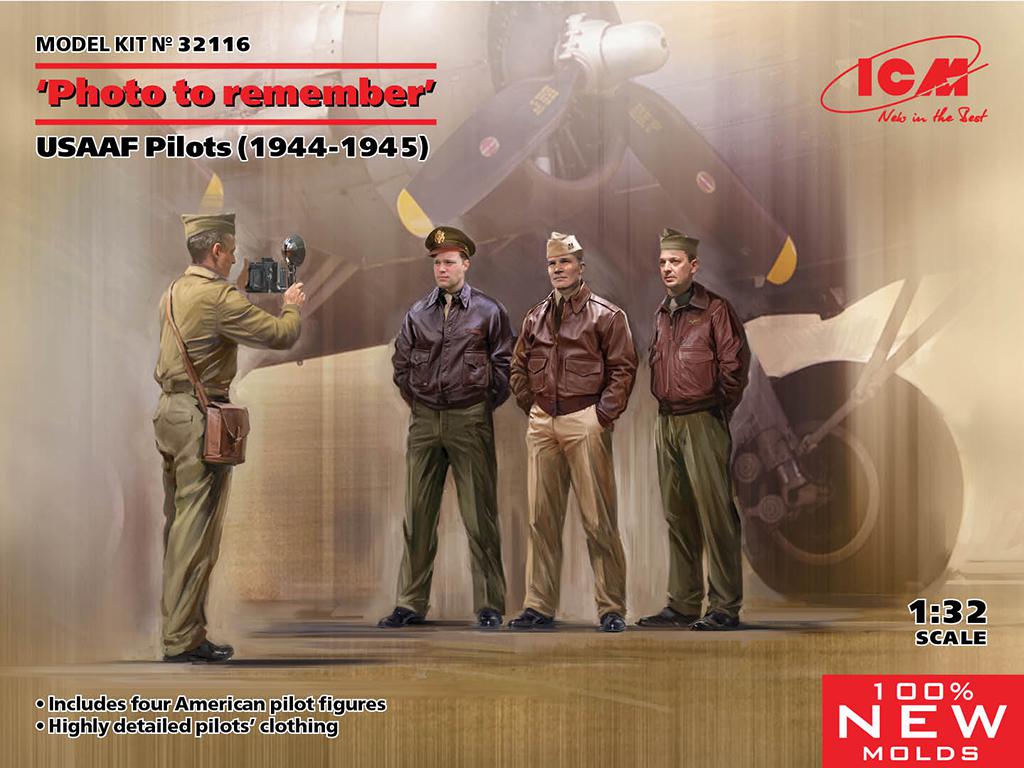 Photo to remember, USAAF Pilots 1944-1945 (Vista 1)