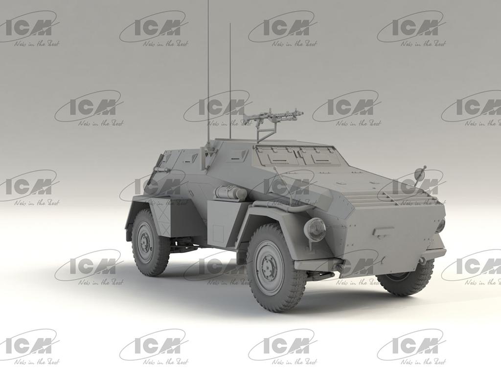 Sd.Kfz. 247 Ausf.B with MG 34 machine gun (Vista 3)