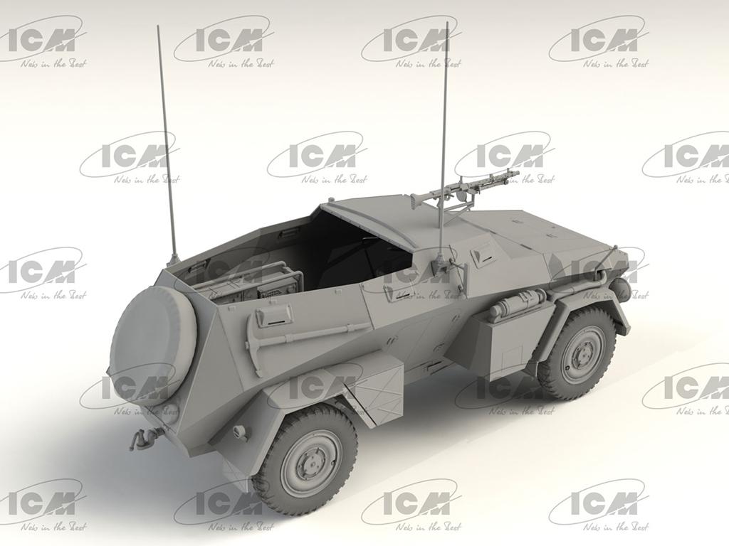 Sd.Kfz. 247 Ausf.B with MG 34 machine gun (Vista 5)