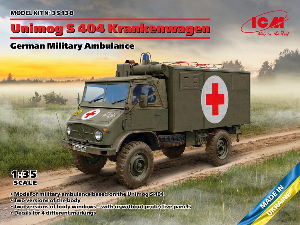 Unimog S 404 Krankenwagen (Vista 1)