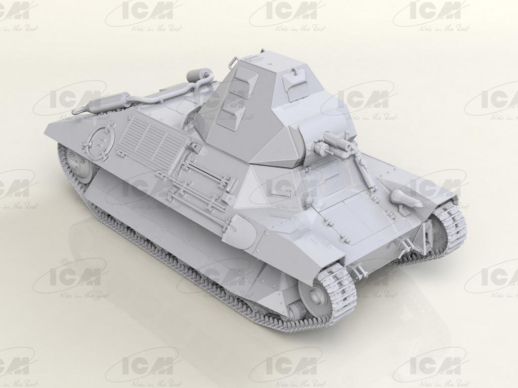 FCM 36, tanque ligero francés al servicio de Alemania (Vista 3)