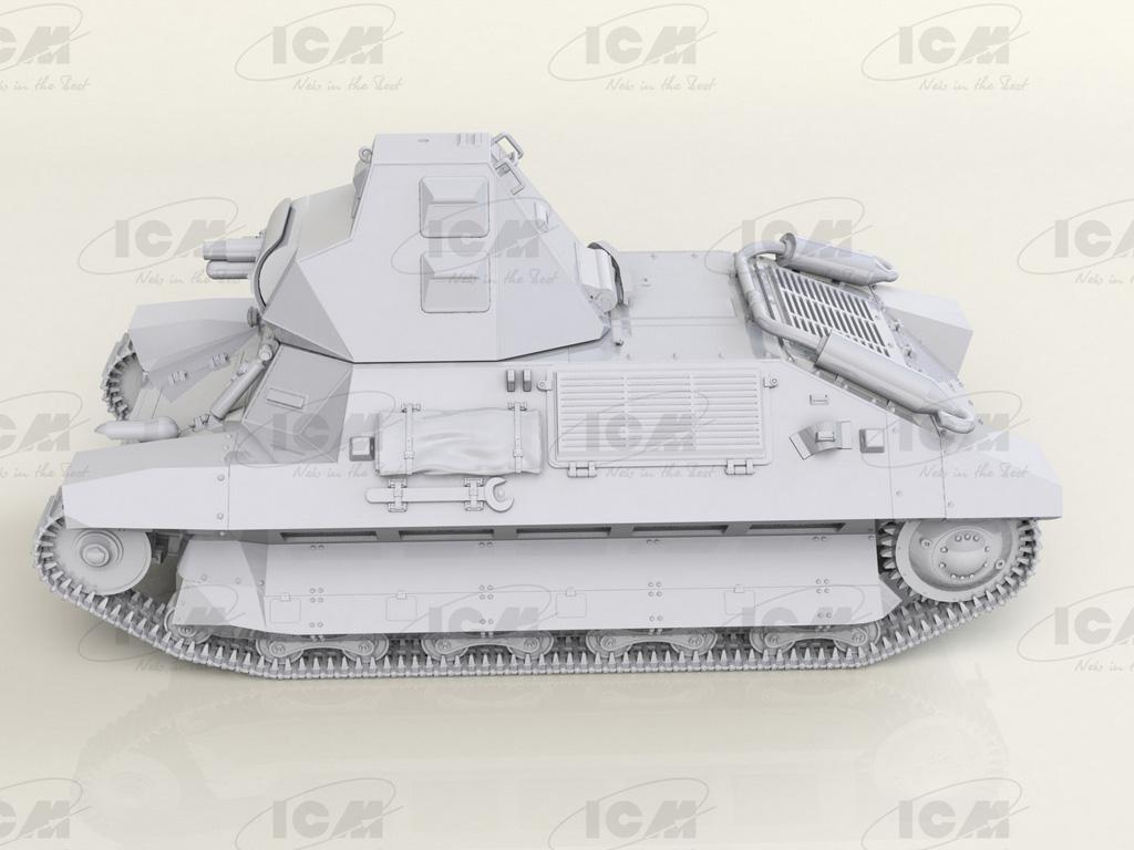 FCM 36, tanque ligero francés al servicio de Alemania (Vista 4)