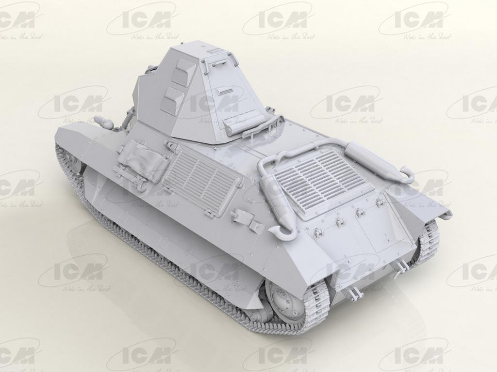 FCM 36, tanque ligero francés al servicio de Alemania (Vista 6)