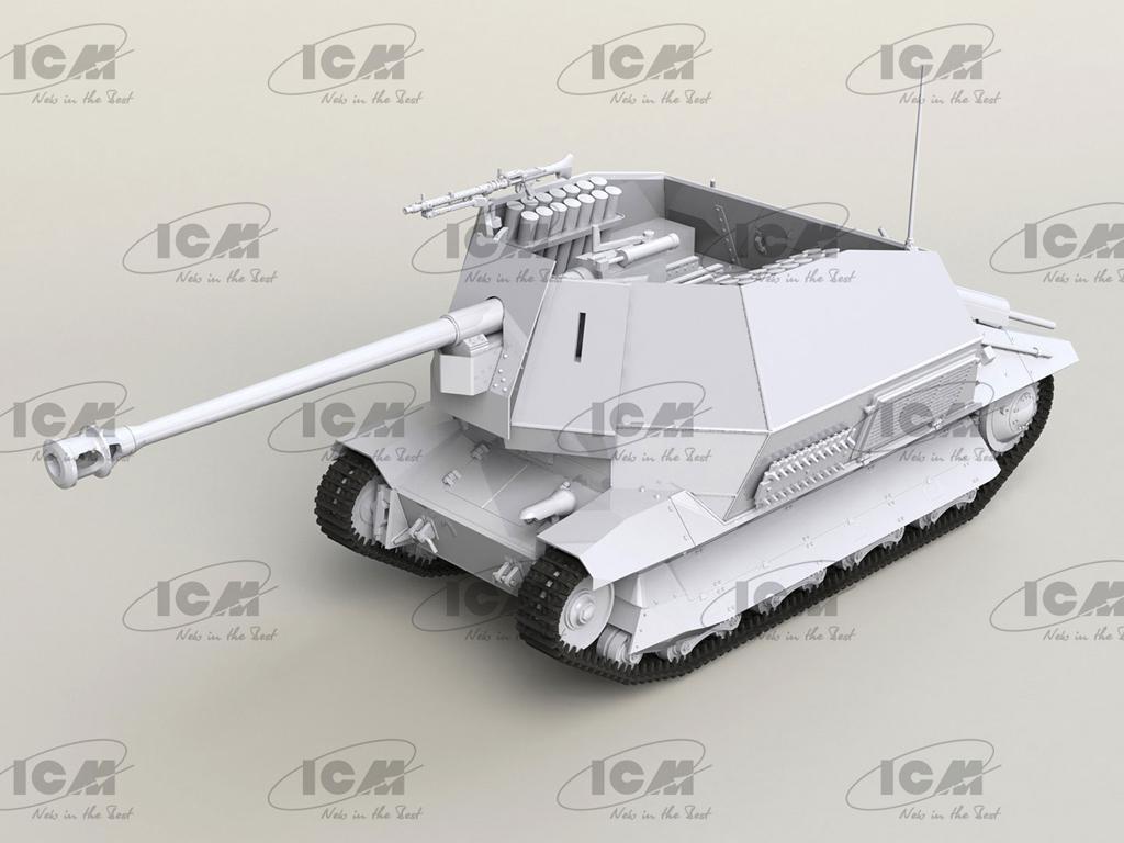 Marder I on FCM 36 base, WWII German Anti-Tank Self-Propelled Gun (Vista 3)