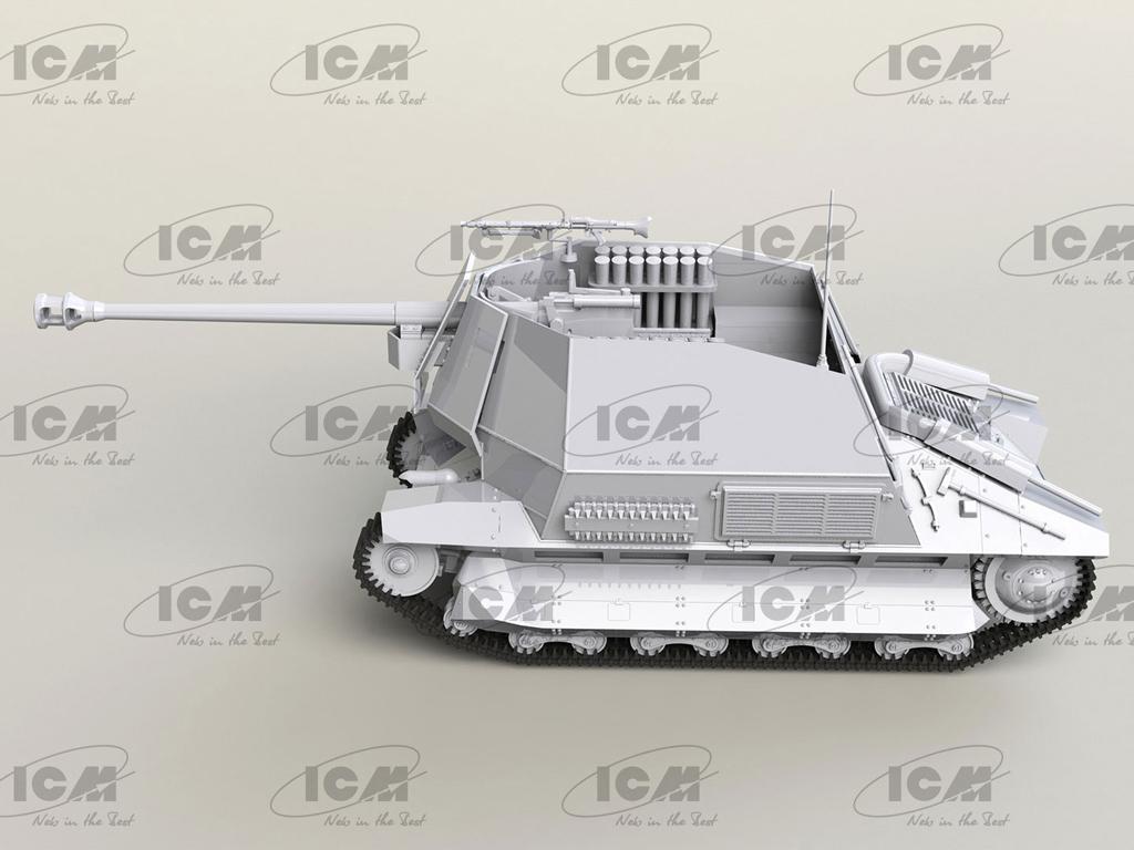 Marder I on FCM 36 base, WWII German Anti-Tank Self-Propelled Gun (Vista 5)