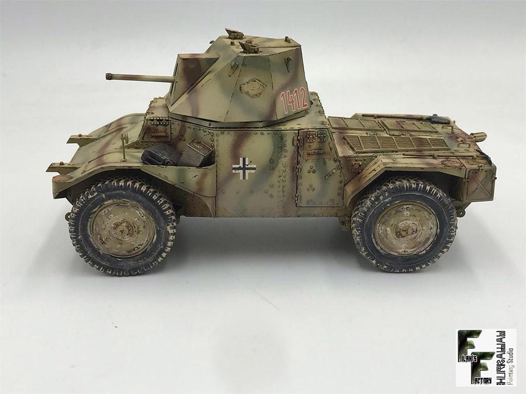 Panzerspähwagen P 204 (f) with CDM turret (Vista 10)
