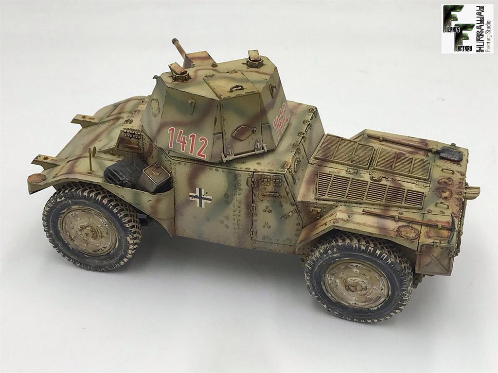 Panzerspähwagen P 204 (f) with CDM turret (Vista 9)