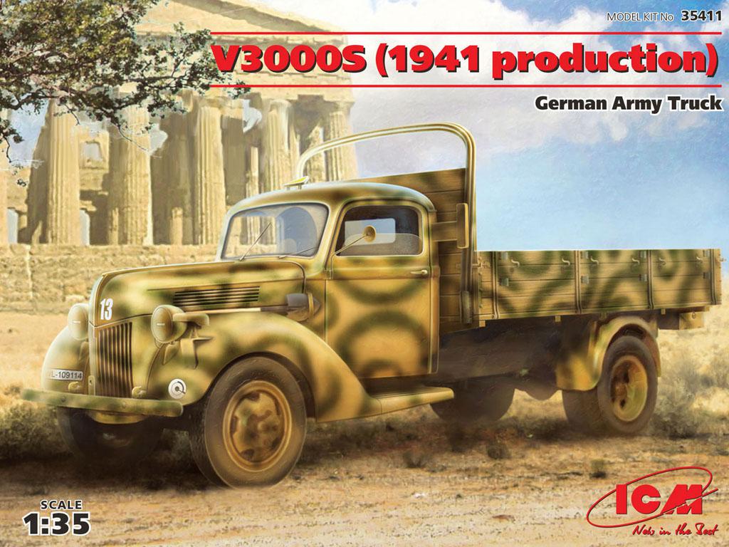 Camión alemán V3000S 1941  (Vista 1)