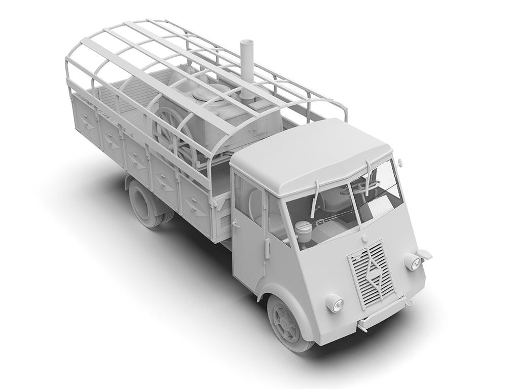 AHN 'Gulaschkanone', WWII German mobile field kitchen (Vista 4)