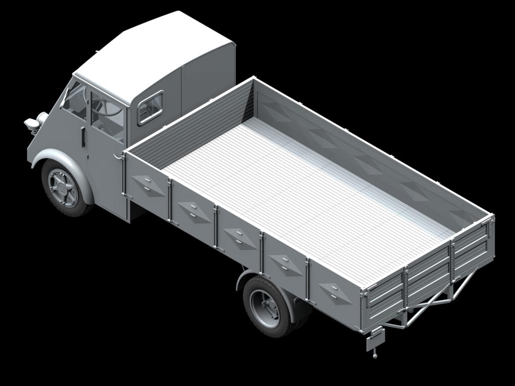 Lastkraftwagen 3,5 t AHN con conductores (Vista 4)