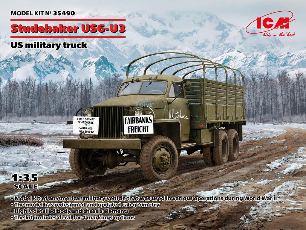 Studebaker US6-U3, US military truck (Vista 1)